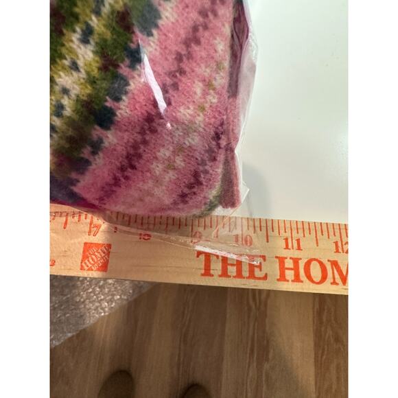 Tabitha Webb Cardigan Women's XL Wool Blend Sweater Fair Isle Stripe Button Up - Picture 5 of 13